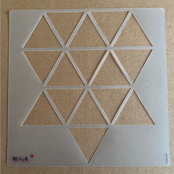 Set of 5 Stencils ~ Toga 12 x 12 scrapbooking collage art crafts - Picture 3 of 6